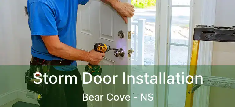  Storm Door Installation Bear Cove - NS