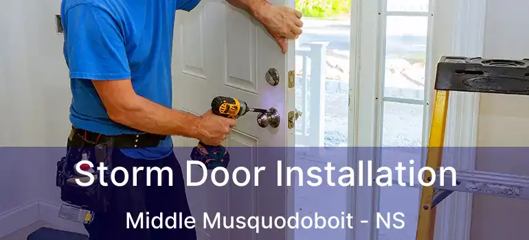  Storm Door Installation Middle Musquodoboit - NS