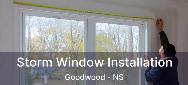  Storm Window Installation Goodwood - NS