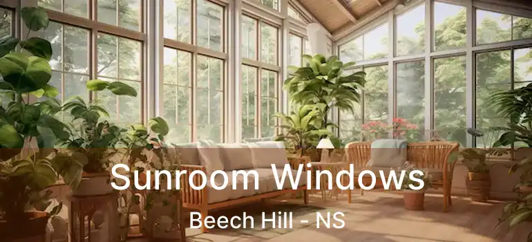  Sunroom Windows Beech Hill - NS