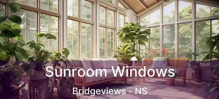  Sunroom Windows Bridgeviews - NS