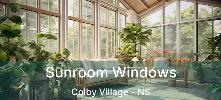  Sunroom Windows Colby Village - NS