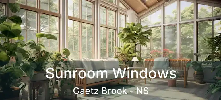  Sunroom Windows Gaetz Brook - NS