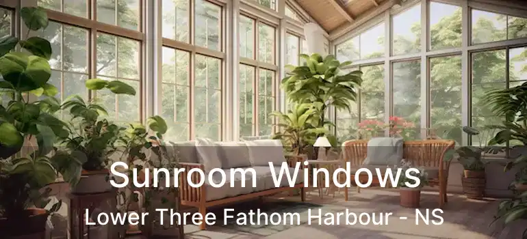  Sunroom Windows Lower Three Fathom Harbour - NS