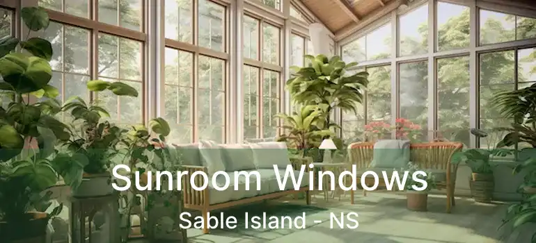  Sunroom Windows Sable Island - NS