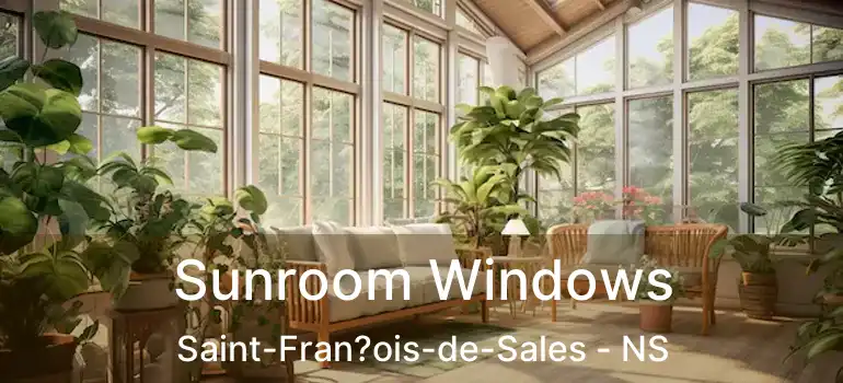  Sunroom Windows Saint-Fran?ois-de-Sales - NS