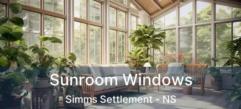  Sunroom Windows Simms Settlement - NS