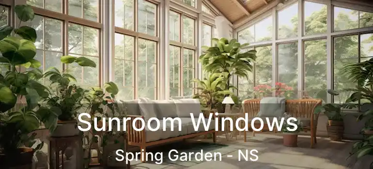  Sunroom Windows Spring Garden - NS