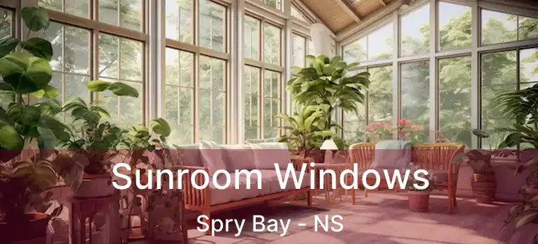  Sunroom Windows Spry Bay - NS