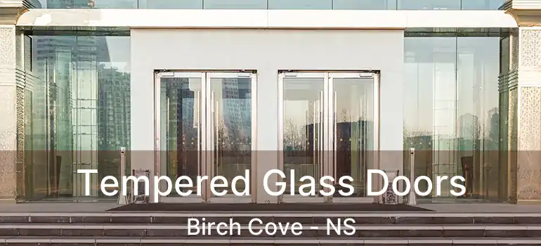  Tempered Glass Doors Birch Cove - NS