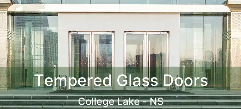  Tempered Glass Doors College Lake - NS