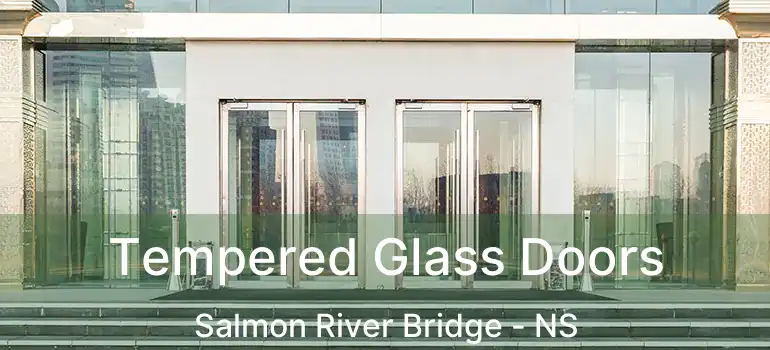  Tempered Glass Doors Salmon River Bridge - NS