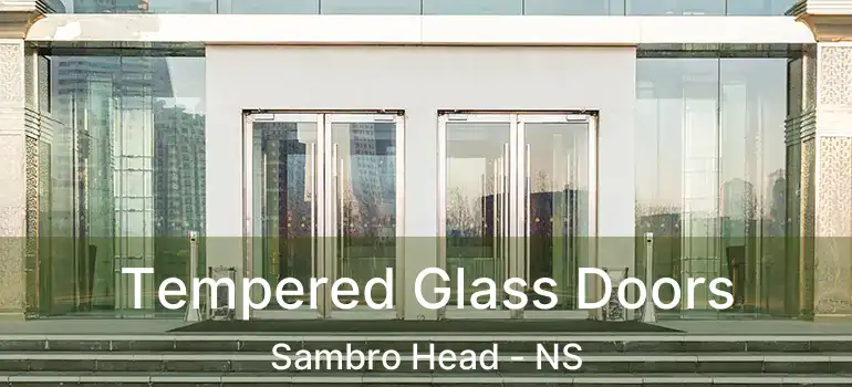  Tempered Glass Doors Sambro Head - NS