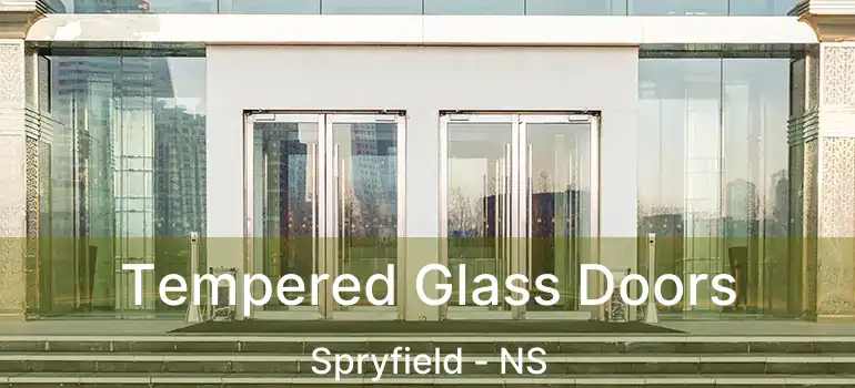  Tempered Glass Doors Spryfield - NS