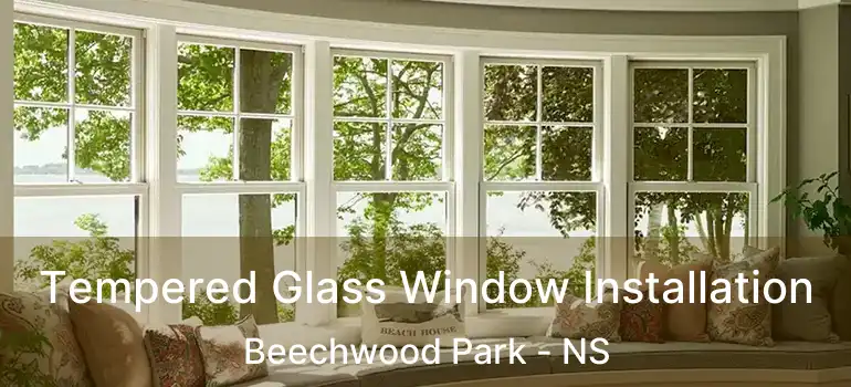  Tempered Glass Window Installation Beechwood Park - NS