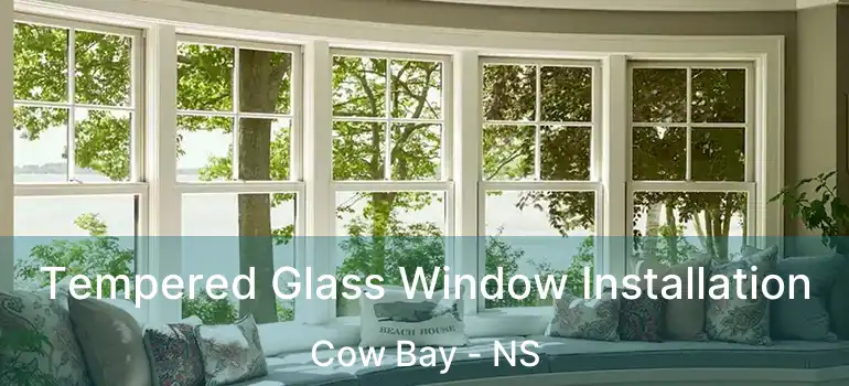  Tempered Glass Window Installation Cow Bay - NS