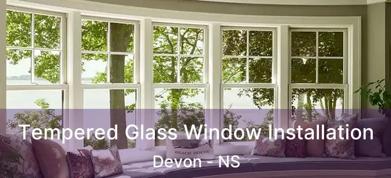  Tempered Glass Window Installation Devon - NS