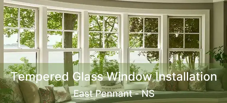  Tempered Glass Window Installation East Pennant - NS