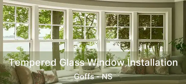  Tempered Glass Window Installation Goffs - NS