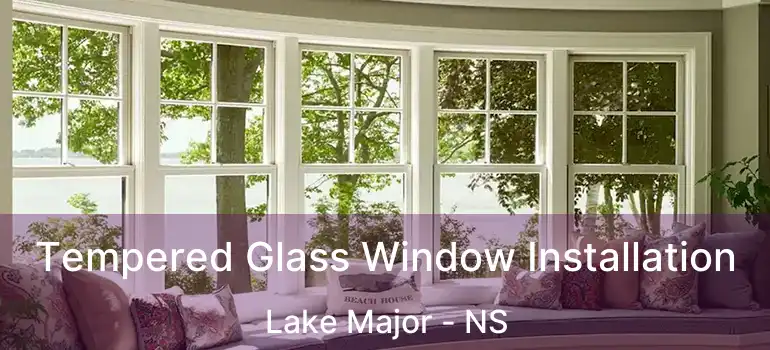  Tempered Glass Window Installation Lake Major - NS