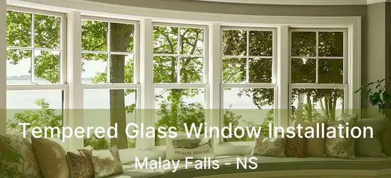  Tempered Glass Window Installation Malay Falls - NS