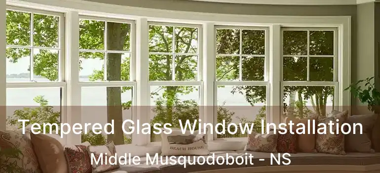  Tempered Glass Window Installation Middle Musquodoboit - NS