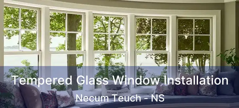  Tempered Glass Window Installation Necum Teuch - NS