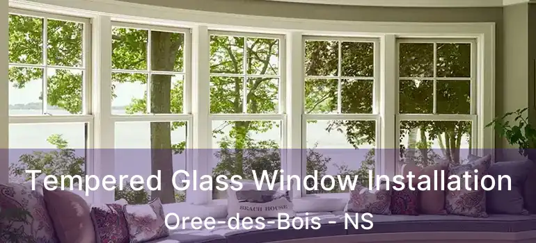  Tempered Glass Window Installation Oree-des-Bois - NS