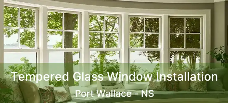  Tempered Glass Window Installation Port Wallace - NS