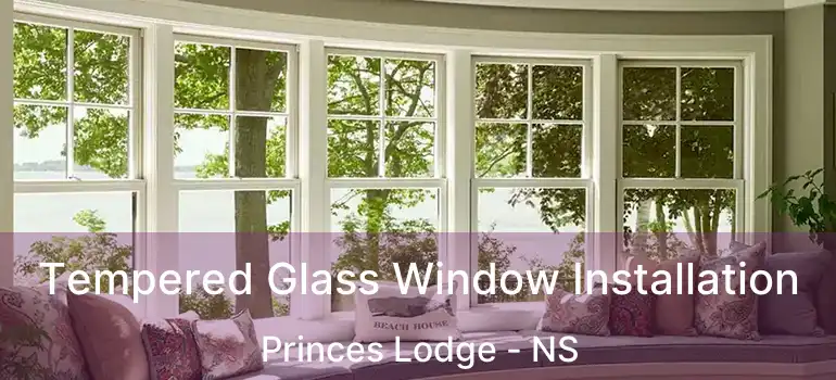  Tempered Glass Window Installation Princes Lodge - NS