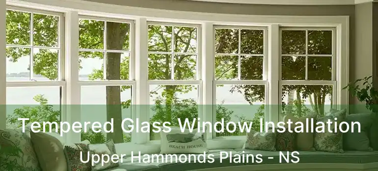  Tempered Glass Window Installation Upper Hammonds Plains - NS