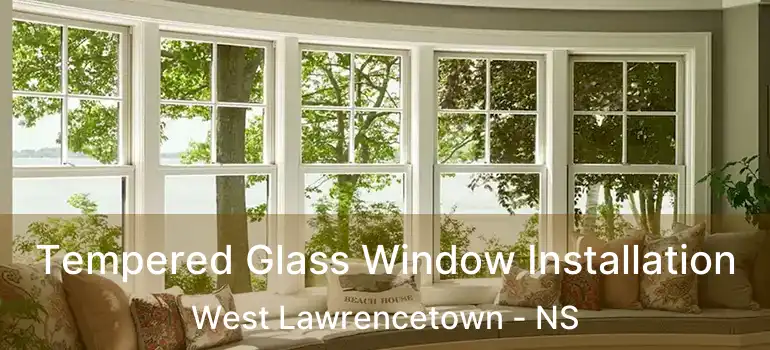  Tempered Glass Window Installation West Lawrencetown - NS