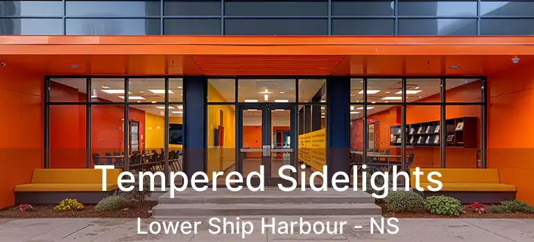  Tempered Sidelights Lower Ship Harbour - NS