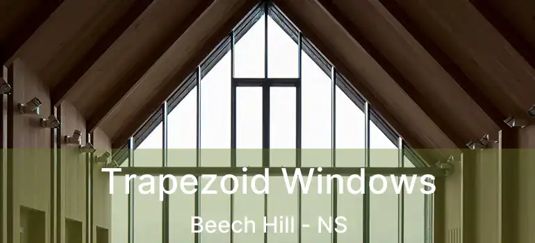  Trapezoid Windows Beech Hill - NS