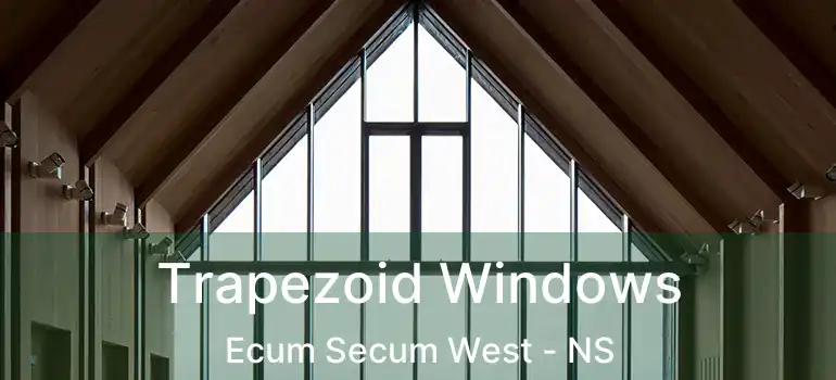  Trapezoid Windows Ecum Secum West - NS