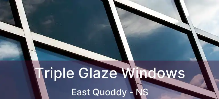  Triple Glaze Windows East Quoddy - NS