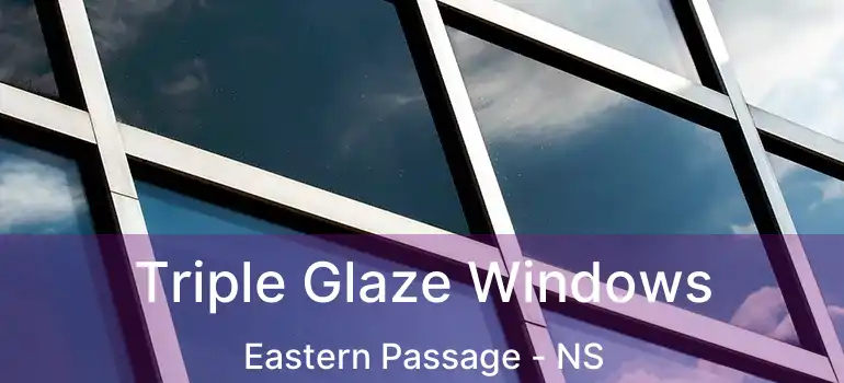  Triple Glaze Windows Eastern Passage - NS