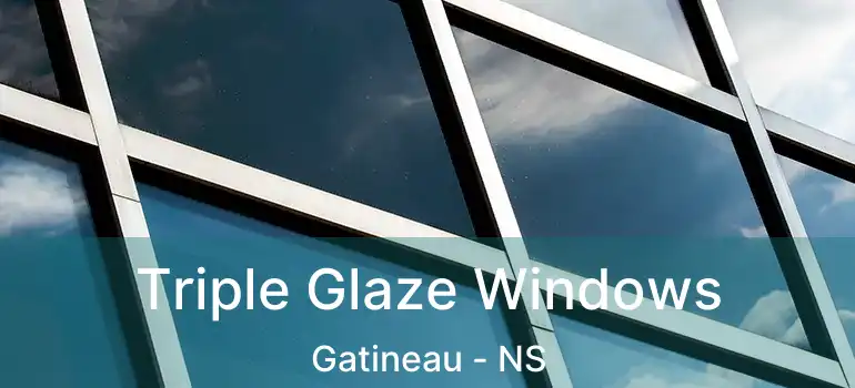  Triple Glaze Windows Gatineau - NS