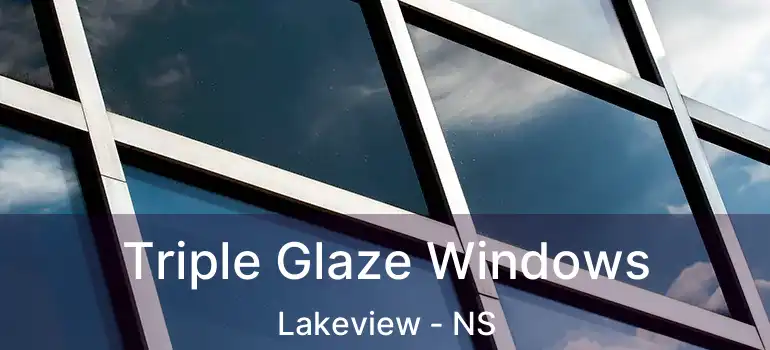  Triple Glaze Windows Lakeview - NS