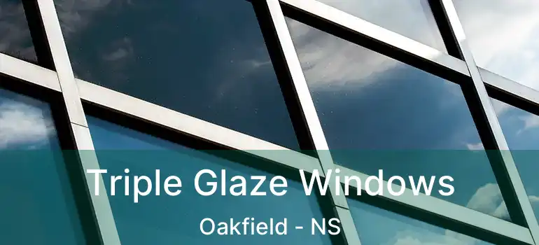  Triple Glaze Windows Oakfield - NS