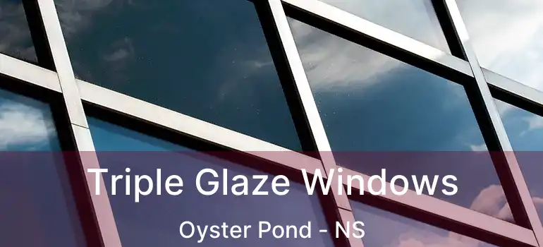  Triple Glaze Windows Oyster Pond - NS