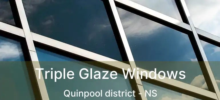  Triple Glaze Windows Quinpool district - NS