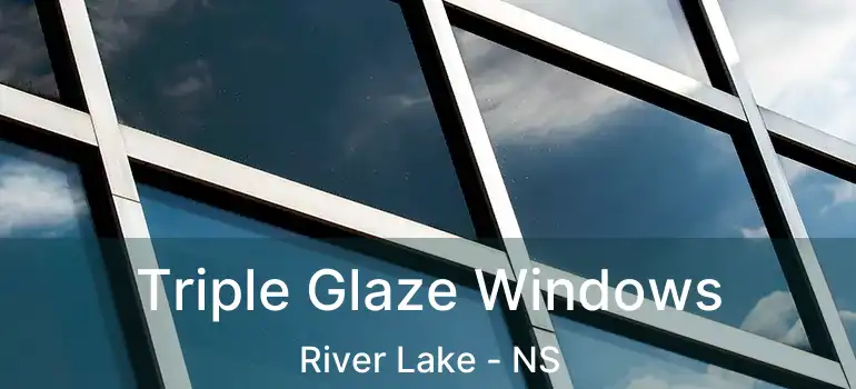  Triple Glaze Windows River Lake - NS