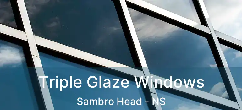  Triple Glaze Windows Sambro Head - NS