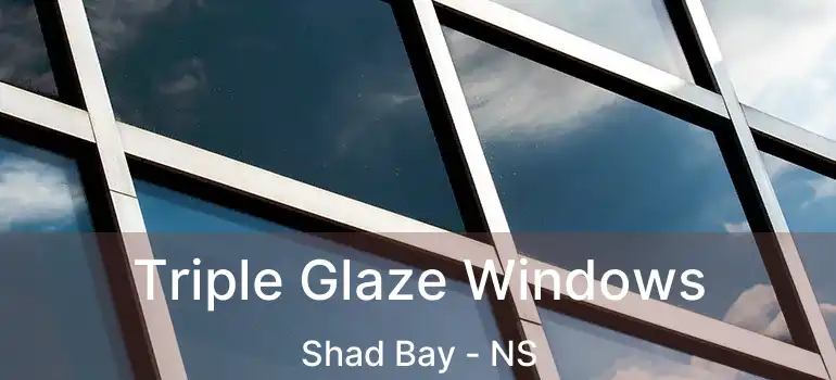  Triple Glaze Windows Shad Bay - NS