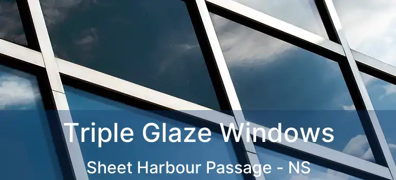  Triple Glaze Windows Sheet Harbour Passage - NS