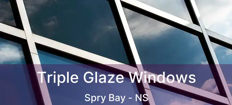  Triple Glaze Windows Spry Bay - NS