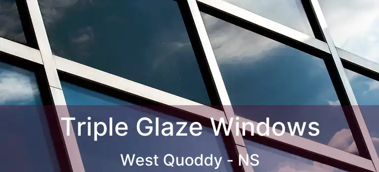  Triple Glaze Windows West Quoddy - NS