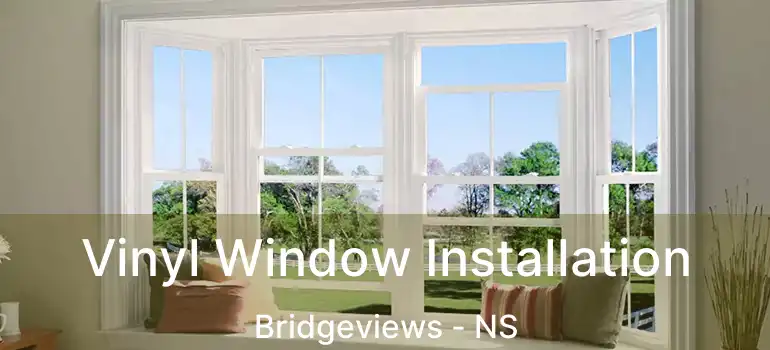  Vinyl Window Installation Bridgeviews - NS