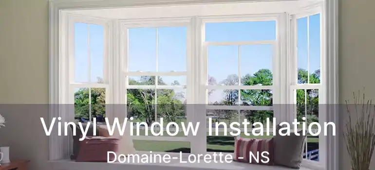  Vinyl Window Installation Domaine-Lorette - NS